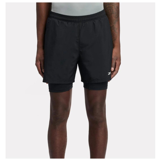 Reebok Ανδρικό σορτς Athlete Hype 2in1 Shorts Reebok Ανδρικό σορτς Athlete Hype 2in1 Shorts